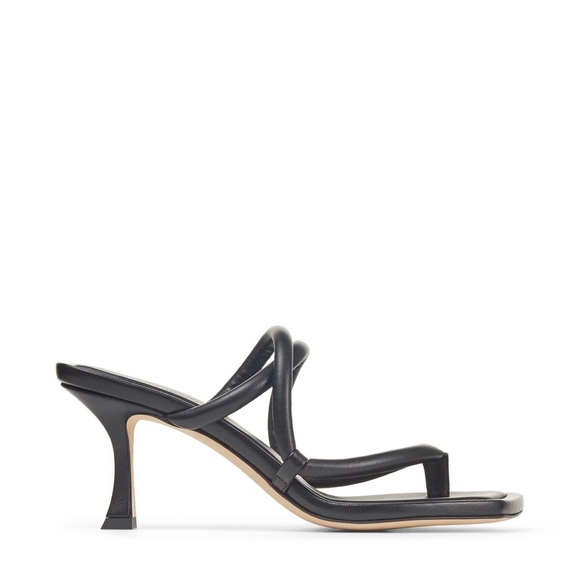 New Authentic Jimmy Choo Cape 70 leather sandal size 35 black - Picture 6 of 8